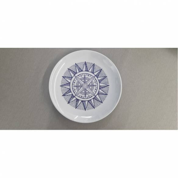 Pack de 4 platos de melamina Cardinal Incasa RG-917544