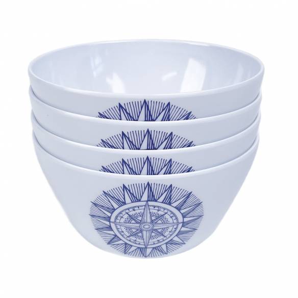 Pack de 4 cuencos de melamina Cardinal Incasa RG-917564