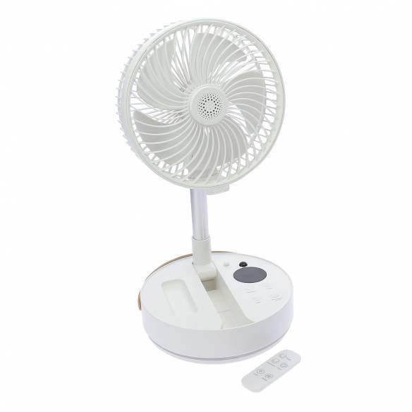 Ventilador portátil recargable extensible Incasa RG-911725