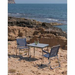 Mesa rectangular gris Crespo RG-074826 2