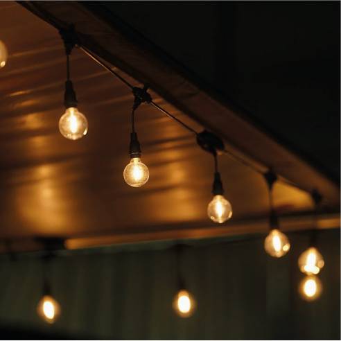 Guirnalda de luces para el patio de 8 metros Soplair RG-792421