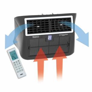 Aire acondicionado reversible en la cabina Ultra Teleco RG-383100