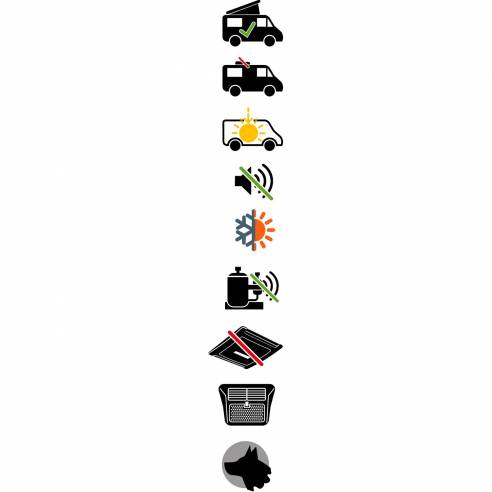 Aire acondicionado reversible en la cabina Ultra Teleco RG-383100