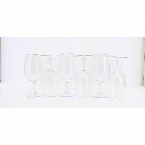 Juego de 6 copas de cata Incasa RG-918407