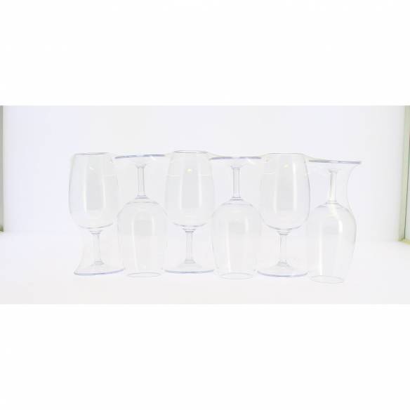 Juego de 6 copas de cata Incasa RG-918407