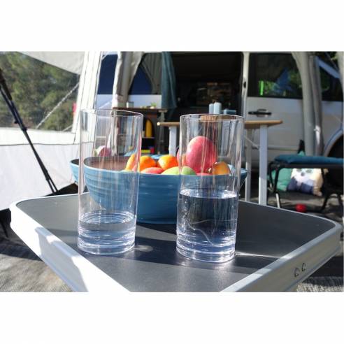 Juego de 2 vasos de agua grandes Incasa RG-918438