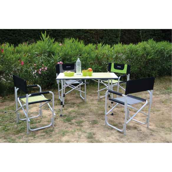 Mesa de aluminio para camping 4 personas Cassiopeia  RG-078732