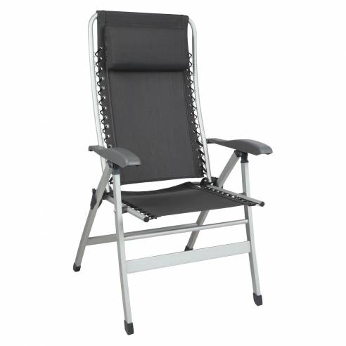Silla de camping Primo de aluminio - Gris Midland RG-078719