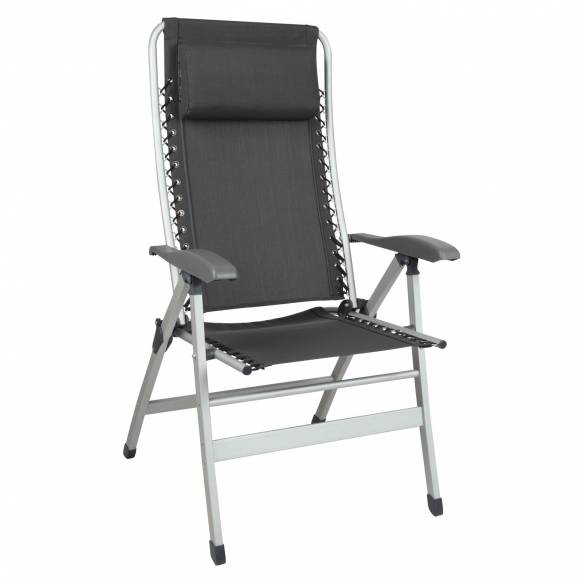 Silla de camping Primo de aluminio - Gris Midland RG-078719