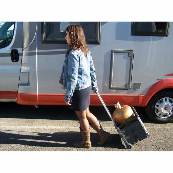 Portarrollos negro Optima RG-594341