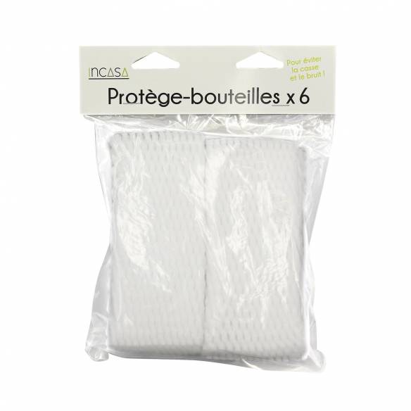 Juego de 6 protectores de botella Incasa RG-911498