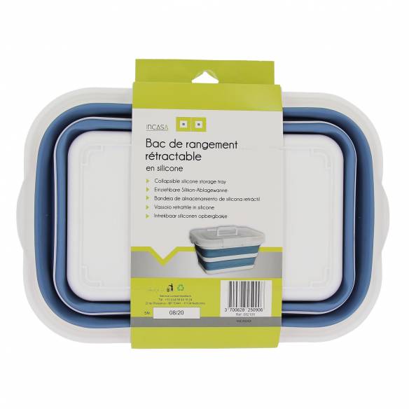 Caja de almacenamiento retráctil Incasa RG-912361