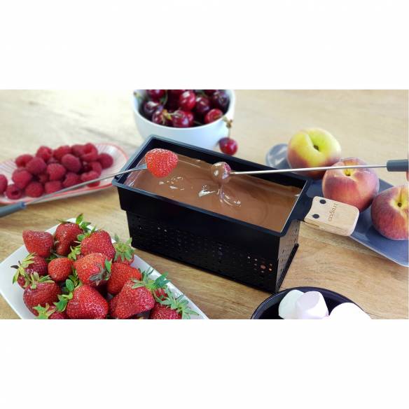 Máquina de raclette y fondue a la luz de las 2 Cookut RG-914537