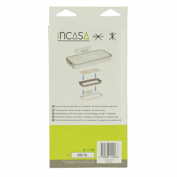 Soporte para bolsas de basura Incasa RG-911858