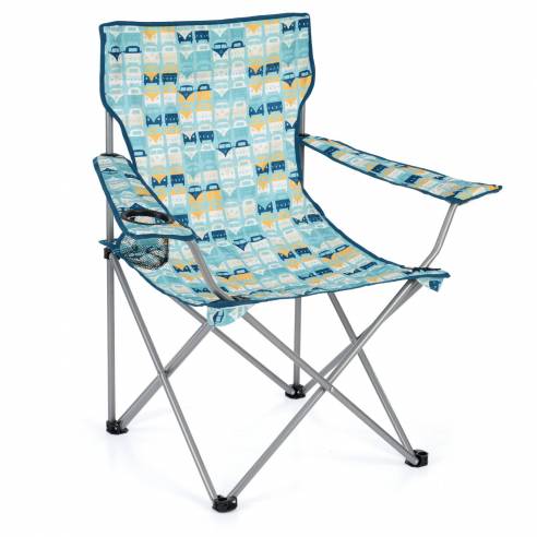 Silla de camping con diseño retro VW Collection RG-071847