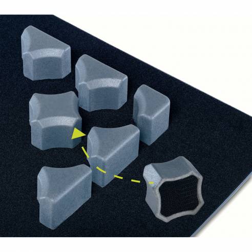 Alfombrillas de velcro para módulos Purvario by DÖRR RG-911459