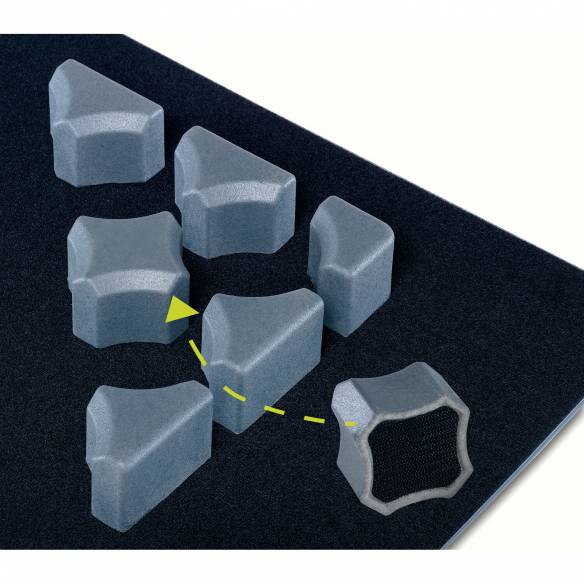 Alfombrillas de velcro para módulos Purvario by DÖRR RG-911459