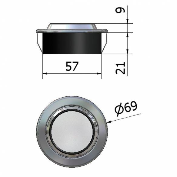 Spot LED empotrable  RG-959652