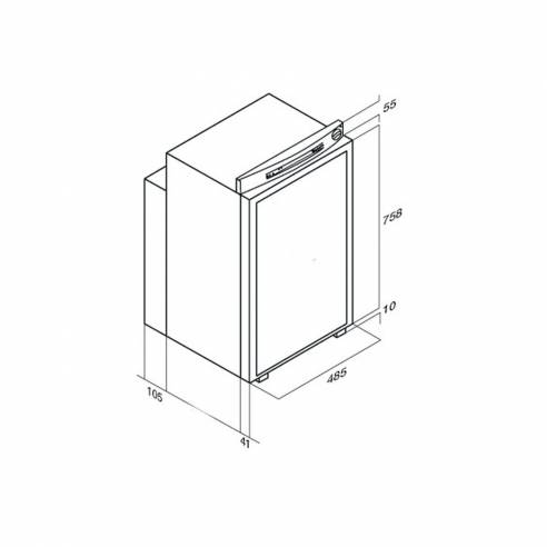 VTR5075 DG - 72L Vitrifrigo RG-263537