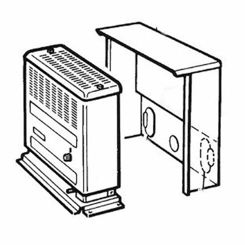 Empotramiento para calefactor S 2200 Truma RG-144311