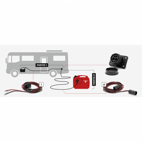 Cargador de batería portátil ultrarrápido Bullpower RG-653386