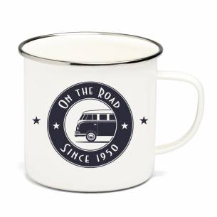 Taza VW T1 Bulli Bus esmaltada 500ml