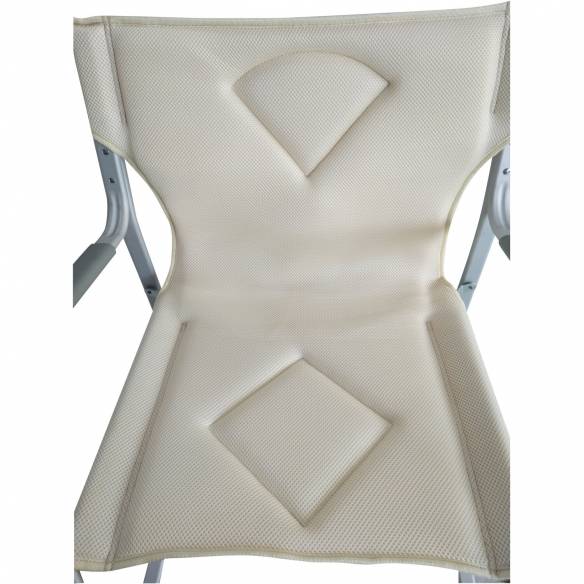 Sillón de camping DIRECTOR FLAT blanco  RG-070718