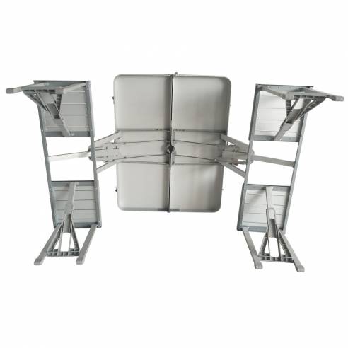 Mesa maleta serie X para 4 personas Baya Sun RG-070728