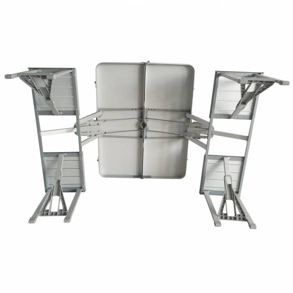 Mesa maleta serie X para 4 personas Baya Sun RG-070728