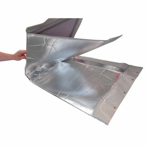 Cortina térmica para puerta corredera de Hindermann RG-380190