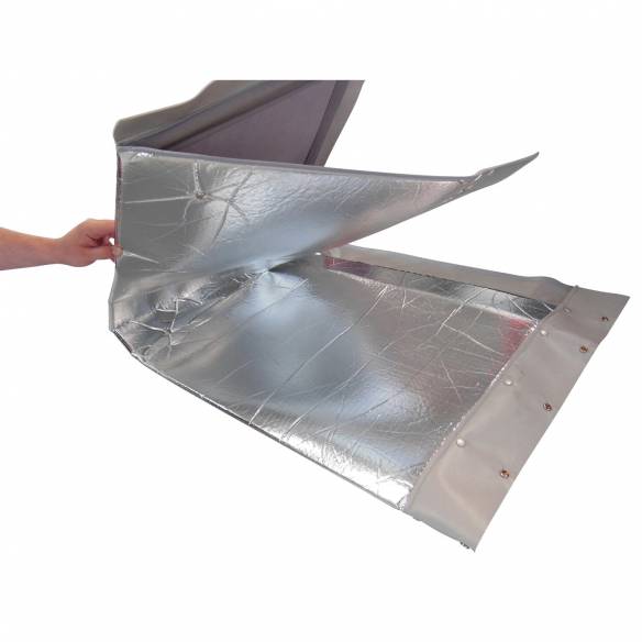 Cortina térmica para puerta corredera de Hindermann RG-380190