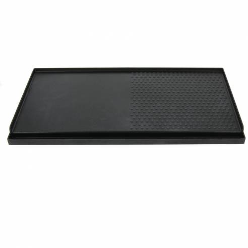 Plancha para cocina de gas portátil con 2 Roc line RG-213700