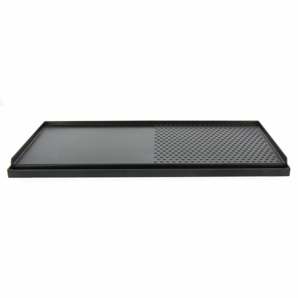 Plancha para cocina de gas portátil con 2 Roc line RG-213700