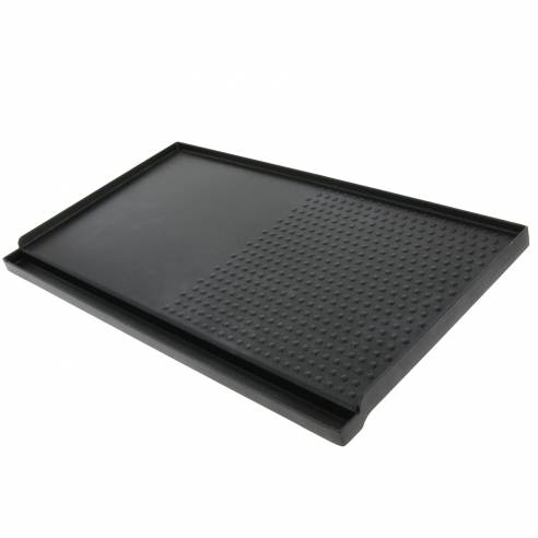 Plancha para cocina de gas portátil con 2 Roc line RG-213700