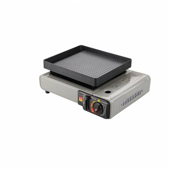 Parrilla para estufa de gas portátil con 1 Roc line RG-215776