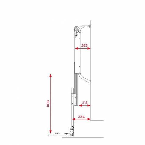 Raíl estándar BR-Systems RG-800373