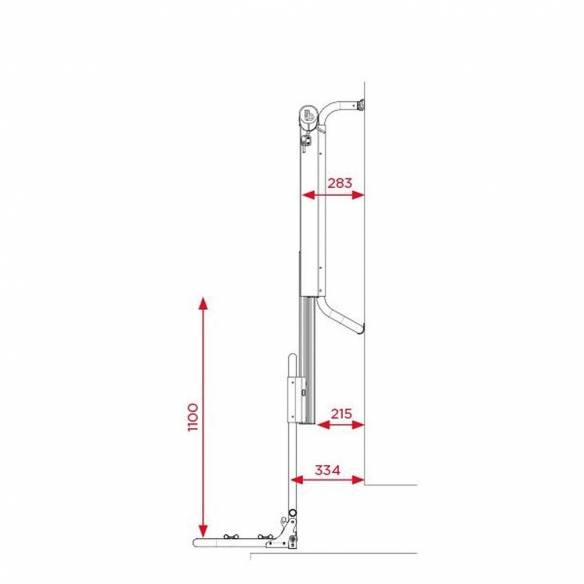 Raíl estándar BR-Systems RG-800373
