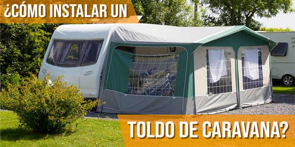 ¿Cómo se instala un avance para caravana?